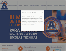 Tablet Screenshot of institutoatheneu.com.br